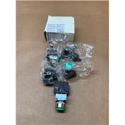 Lot of 5 Siemens 3SB3 500-0BA41 Push Button