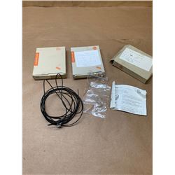 (3) IFM E20603 Fiber Optic Cables