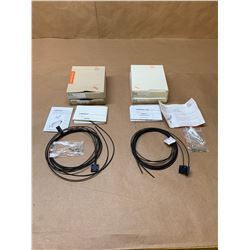 (4) IFM Fiber Optic Cables E20758 & E20757 *See Pics*