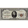 Image 1 : 1929 $20 NB of Fort Wayne, IN CH# 3285 National Currency Note
