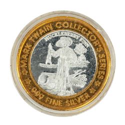 .999 Fine Silver President Casino on the Admiral $10 Limited Edition Gaming Token