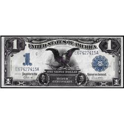 1899 $1 Black Eagle Silver Certificate Note