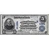 Image 1 : 1902PB $5 American Exchange Bank New York, NY CH# 1394 National Currency Note