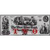 Image 1 : 1800's $2 The West River Bank Jamaica, VT Obsolete Bank Note