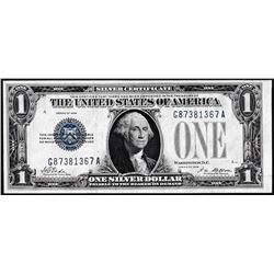 1928 $1 Funnyback Silver Certificate Note