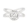 Image 2 : 18KT White Gold 1.60 ctw Diamond Ring