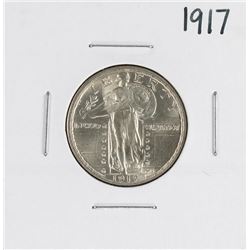 1917 Type 2 Standing Liberty Quarter Coin
