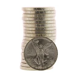 Roll of (20) Brilliant Uncirculated 1982-MO Mexico Libertad Silver Coins