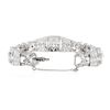 Image 3 : Vintage Platinum 9.65 ctw Diamond Bracelet