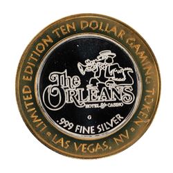 .999 Silver The Orleans Hotel & Casino Las Vegas, NV $10 Casino Token Limited Edition