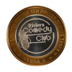 .999 Silver Riviera Hotel and Casino $10 Casino Limited Edition Gaming Token