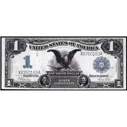 1899 $1 Black Eagle Silver Certificate Note