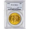 Image 1 : 1904 $20 Liberty Head Double Eagle Gold Coin PCGS MS64