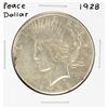Image 1 : 1928 $1 Peace Silver Dollar Coin