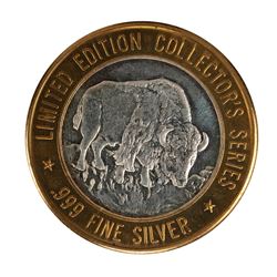 .999 Fine Silver Grand Casino $10 Limited Edition Collector's Series Gaming Token