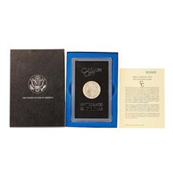 1881-CC $1 Morgan Silver Dollar Coin GSA Uncirculated w/ Box & COA