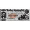 Image 1 : 1862 $50 Virginia Treasury Note Richmond Obsolete Note
