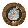 Image 1 : .999 Silver Boardwalk Casino Las Vegas, NV $10 Limited Edition Gaming Token