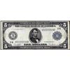 Image 1 : 1914 $5 Federal Reserve Note New York