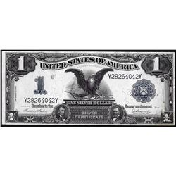 1899 $1 Black Eagle Silver Certificate Note