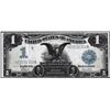 Image 1 : 1899 $1 Black Eagle Silver Certificate Note