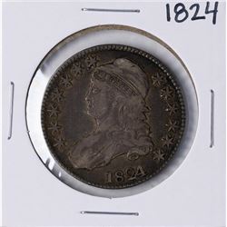 1824 Capped Bust Half Dollar Coin