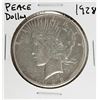 Image 1 : 1928 $1 Peace Silver Dollar Coin