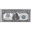 Image 1 : 1899 $5 Indian Chief Silver Certificate Note