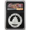 Image 2 : 2018 China Panda Silver Coin NGC MS70 Early Releases Black Core