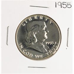 1955 Proof Franklin Half Dollar Coin