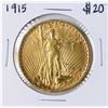 Image 1 : 1915 $20 St. Gaudens Double Eagle Gold Coin