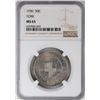 Image 1 : 1936 York County Commemorative Half Dollar Coin NGC MS65