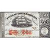 Image 1 : 1870 Fifty Cents State of North Carolina Obsolete Note