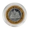Image 1 : .999 Silver 4 Queens Hotel and Casino $10 Casino Limited Edition Gaming Token