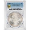 Image 1 : 1881-CC $1 Morgan Silver Dollar Coin PCGS MS65+