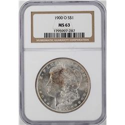 1900-O $1 Morgan Silver Dollar Coin NGC MS63
