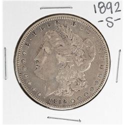 1892-S $1 Morgan Silver Dollar Coin