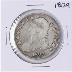 1829 Capped Bust Half Dollar Coin