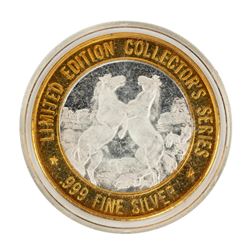 .999 Fine Silver President Casino on the Admiral $10 Limited Edition Gaming Token