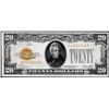 Image 1 : 1928 $20 Gold Certificate Note