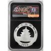 Image 2 : 2018 China Panda Silver Coin NGC MS70 Early Releases Black Core