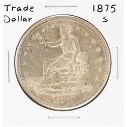 1875-S $1 Trade Silver Dollar Coin