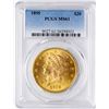 Image 1 : 1895 $20 Liberty Head Double Eagle Gold Coin PCGS MS61