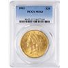 Image 1 : 1903 $20 Liberty Head Double Eagle Gold Coin PCGS MS63
