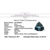 Image 2 : 5.02 ct.Natural Trilliant Cut Aquamarine