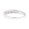 Image 3 : 0.25 ctw Diamond Channel Ring - 14KT White Gold