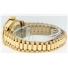 Image 6 : Rolex Ladies 18K Yellow Gold MOP Diamond & Ruby President Wristwatch With Rolex