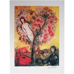Marc Chagall Tree Over Village