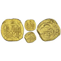 Mexico City, Mexico, cob 8 escudos, 1714J,  GRAT  variety (date on reverse), NGC MS 63, ex-1715 Flee