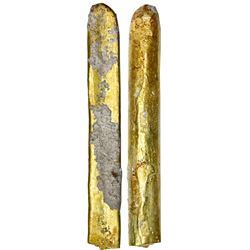 Gold  finger  bar #36, 640 grams, fineness XV. (15-1/4K), ex- Golden Fleece  (ca. 1550).